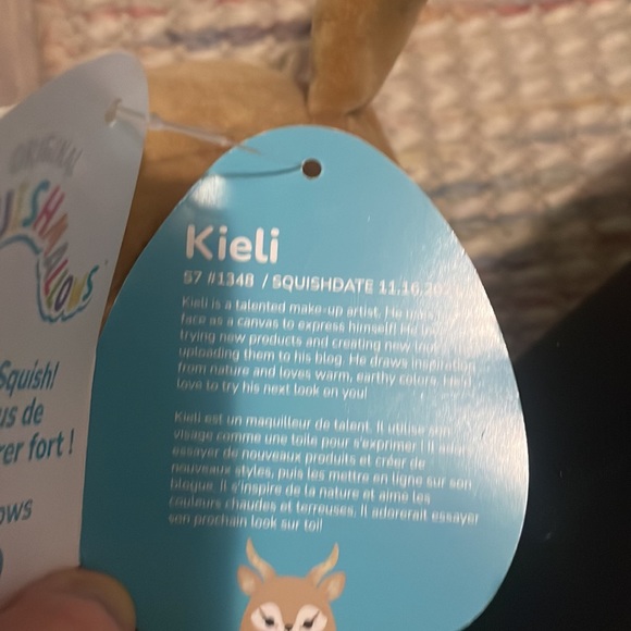 NWT Kieli Squishmallow 7” - Picture 4 of 4